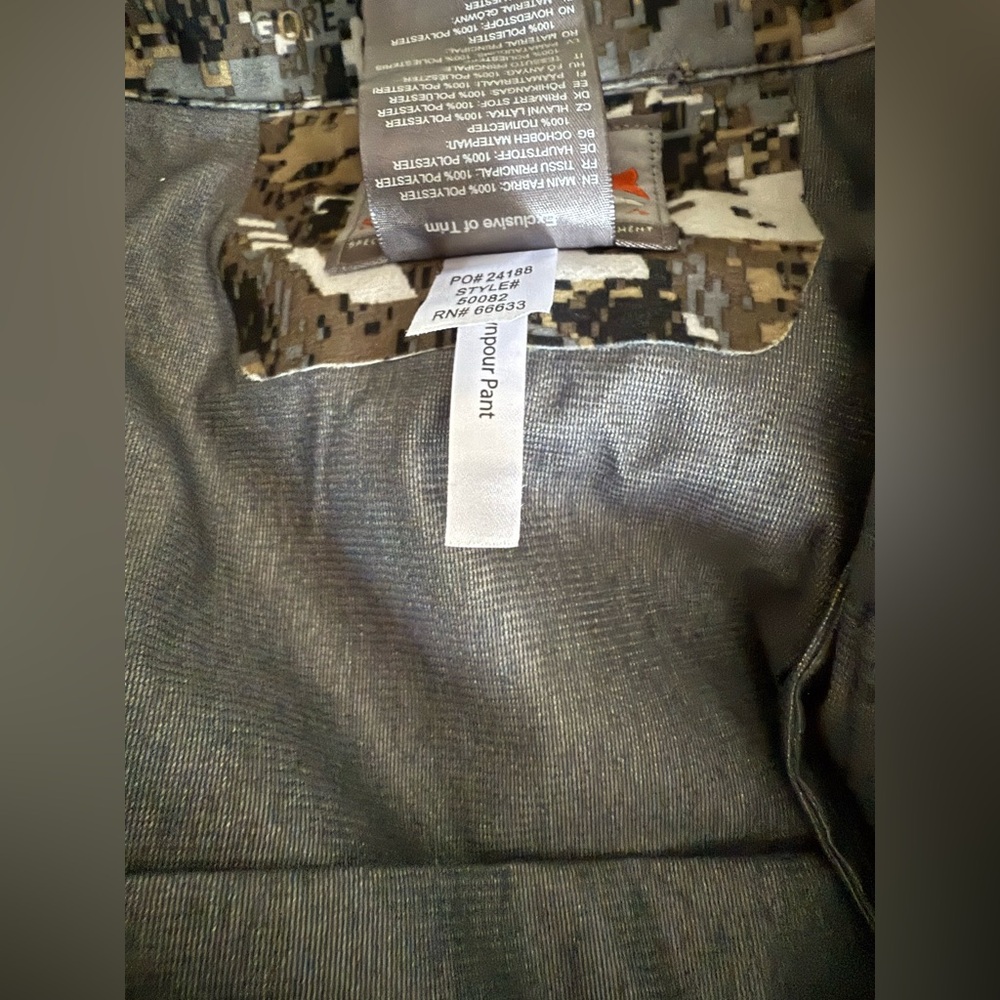 Sitka Downpour Pant - Camo - Picture 12 of 14